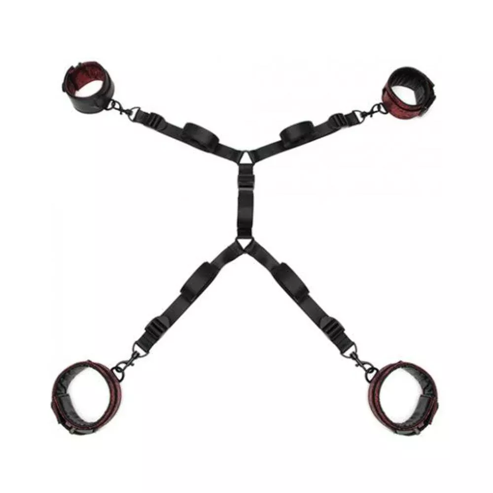 Fifty Shades of Grey Sweet Anticipation Under Mattress Restraint Set