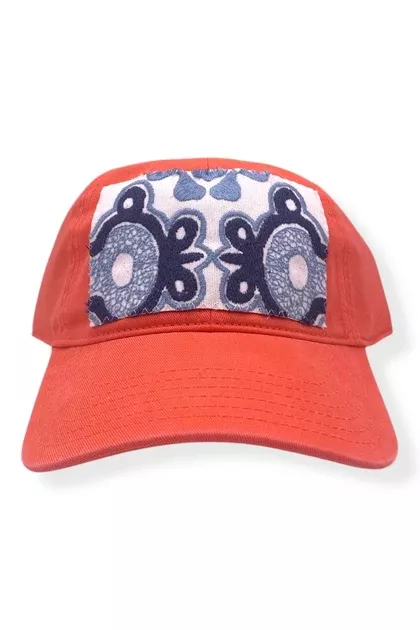 Kilim Baseball Hat Coral 18