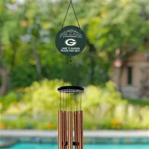 NFL Green Bay Packers Personalized Wind Chimes