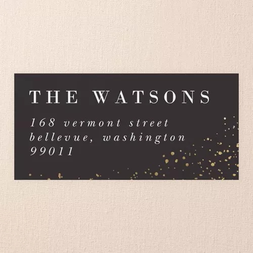 Sparks Fly Address Labels