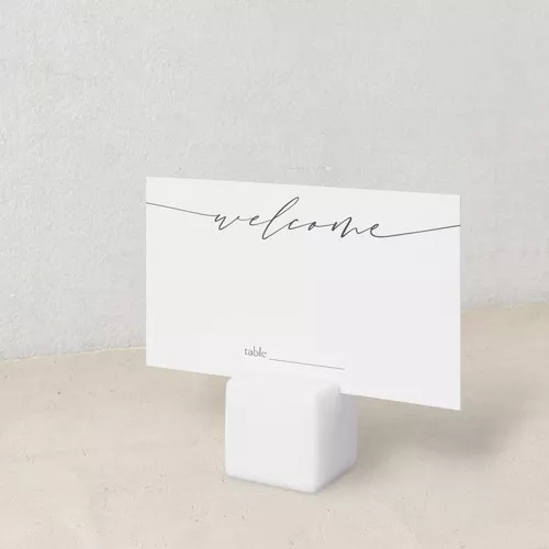 Whispering Love Wedding Place Card